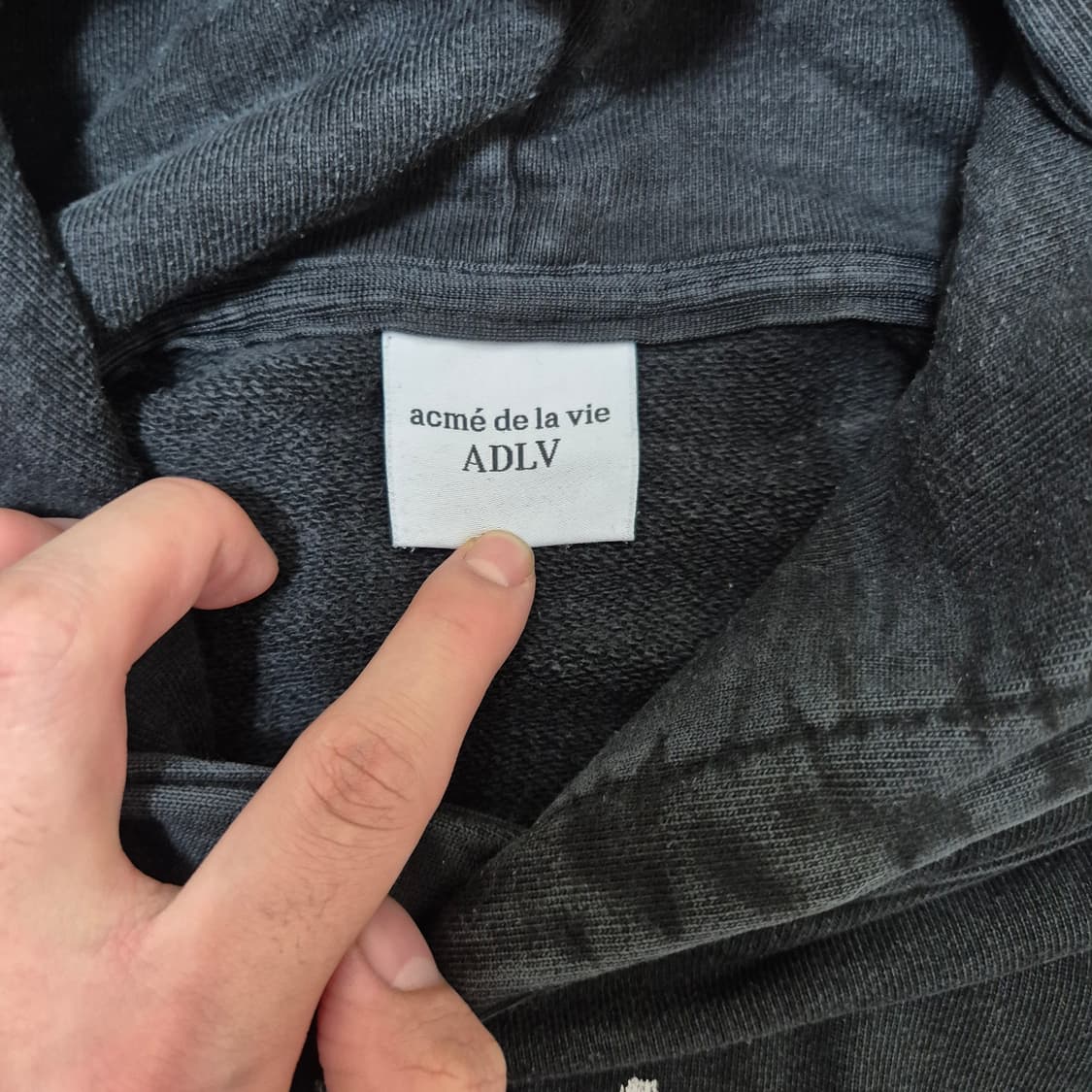 아크메드라비 베어 빅로고 후드티 상품이미지7