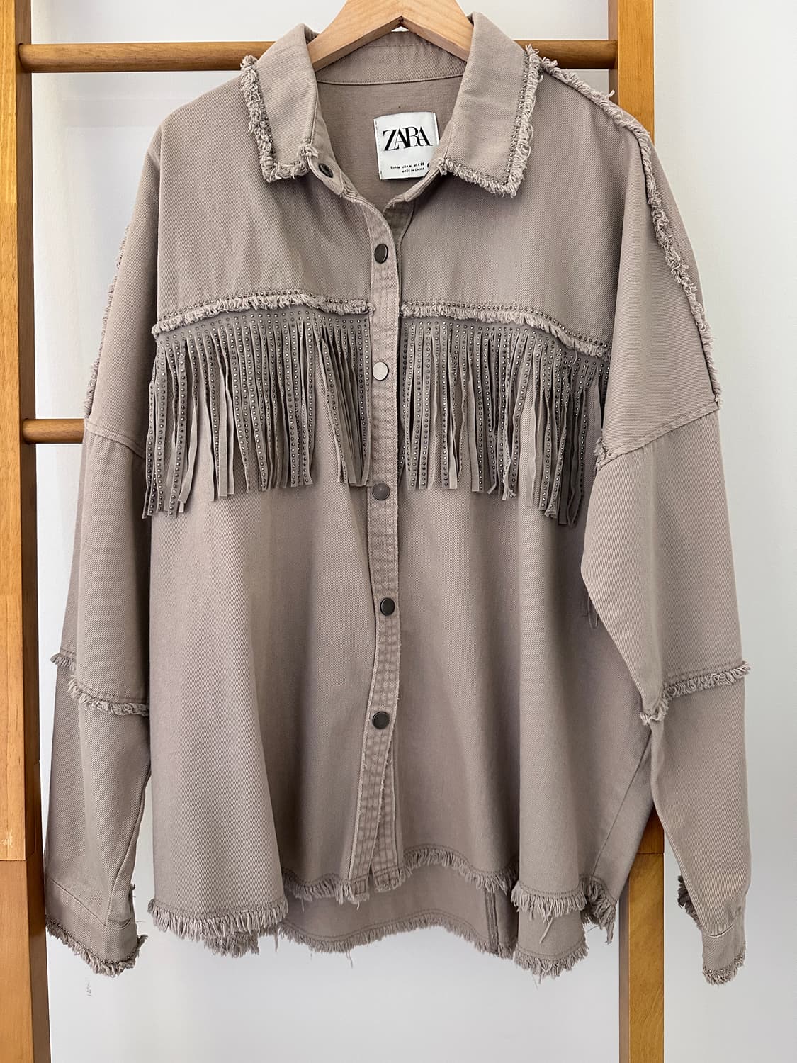 자라 보헤미안 면 셔츠 상품이미지1