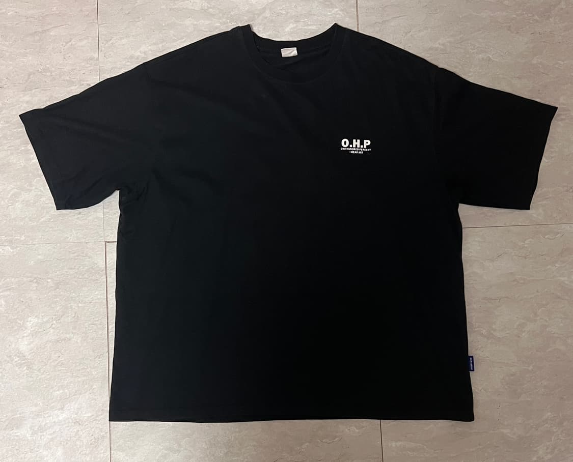 O.H.P 뒷프린팅 반팔티 상품이미지1