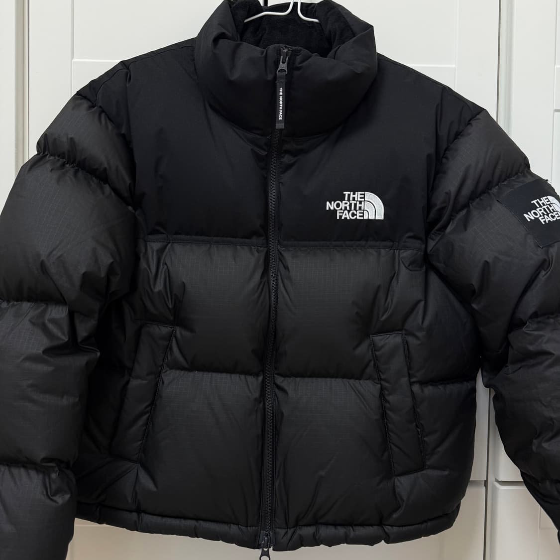 (W) 노스페이스 화이트라벨 노벨티 눕시 다운 자켓 리얼 블랙 상품이미지2