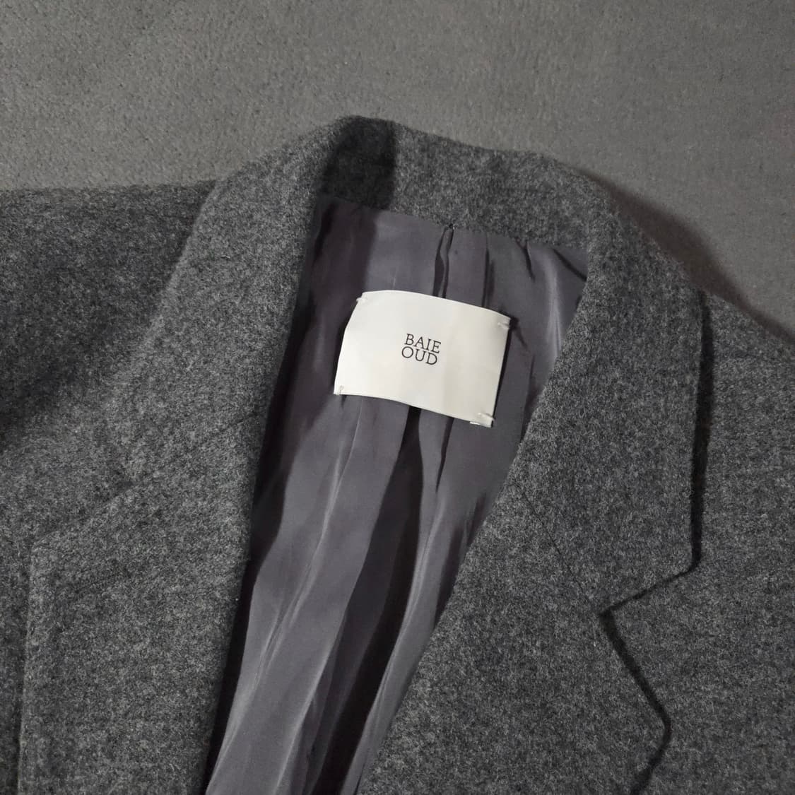 베이오드 울 블레이저 자켓 그레이 상품이미지3