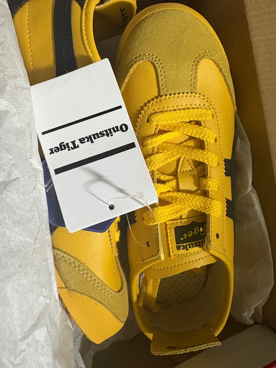 오니츠카타이거 멕시코66 옐로우 240 새상품 상품이미지2