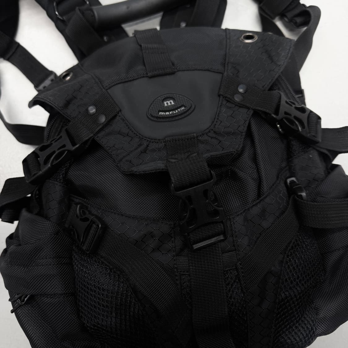 빈티지 오클리맛 테크니컬 미니 백팩 블랙 상품이미지4