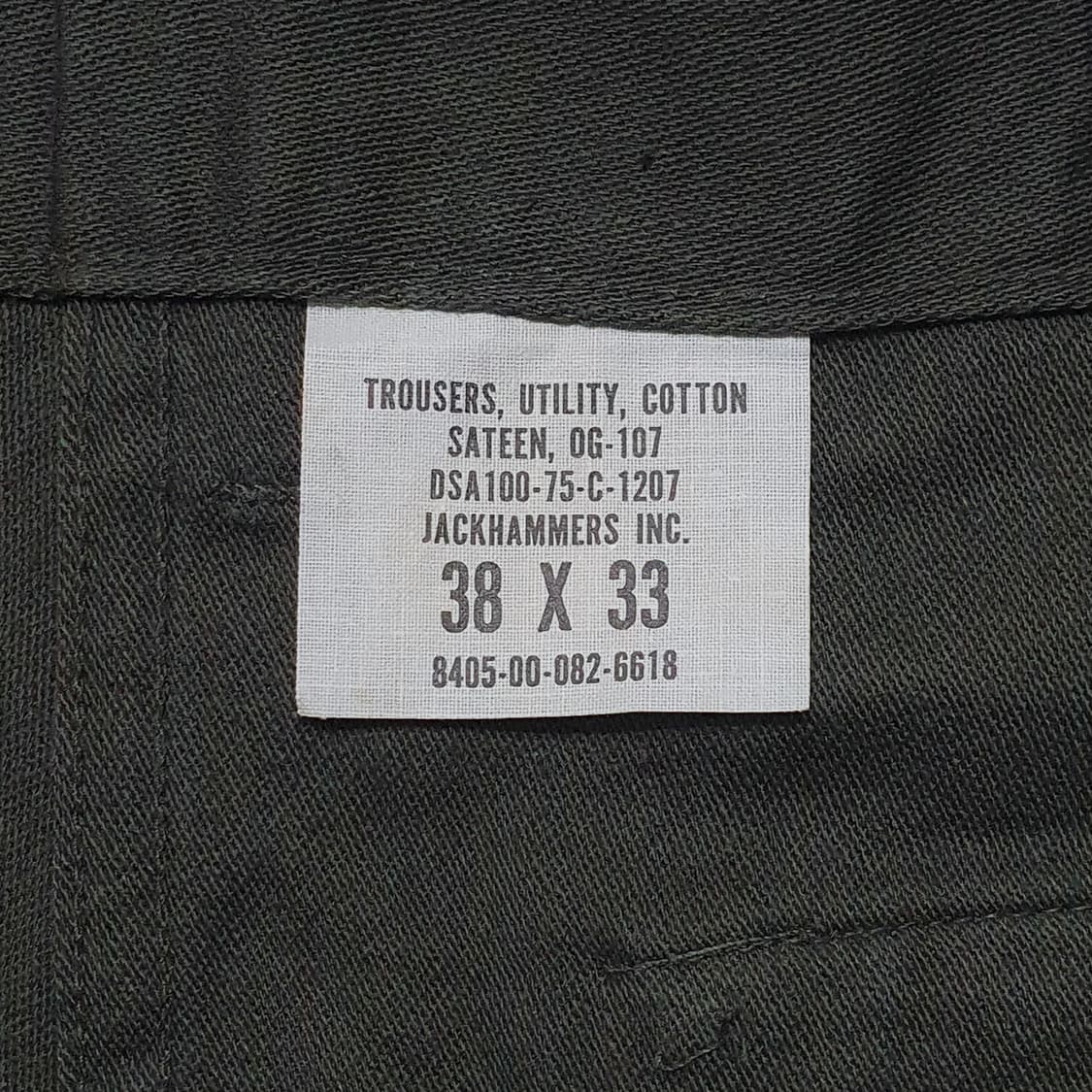 og107 퍼티그 팬츠 오리지널 데드스탁 38 (35~36) 상품이미지7