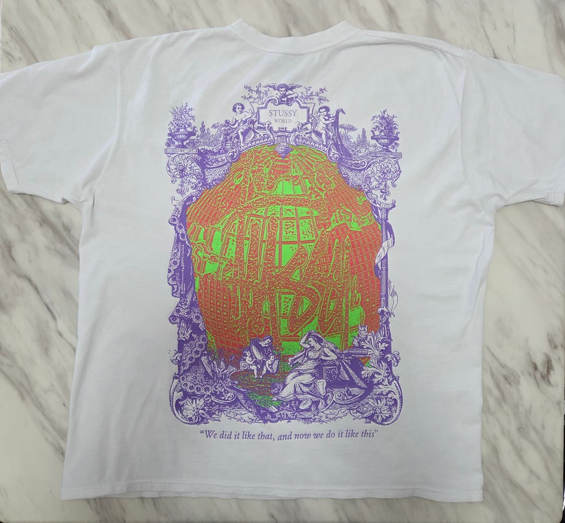 스투시 월드 반팔 티셔츠 상품이미지1