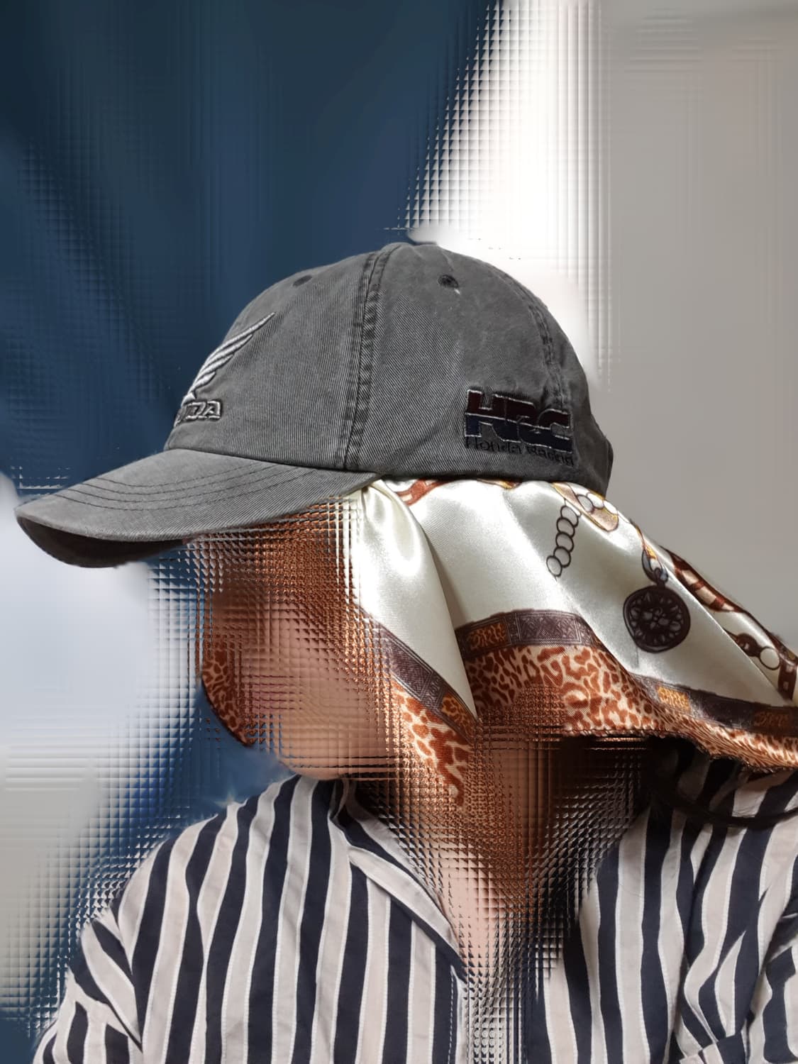 그레이 혼다 모토사이클 볼캡 모자 Wing logo Pigment 상품이미지10