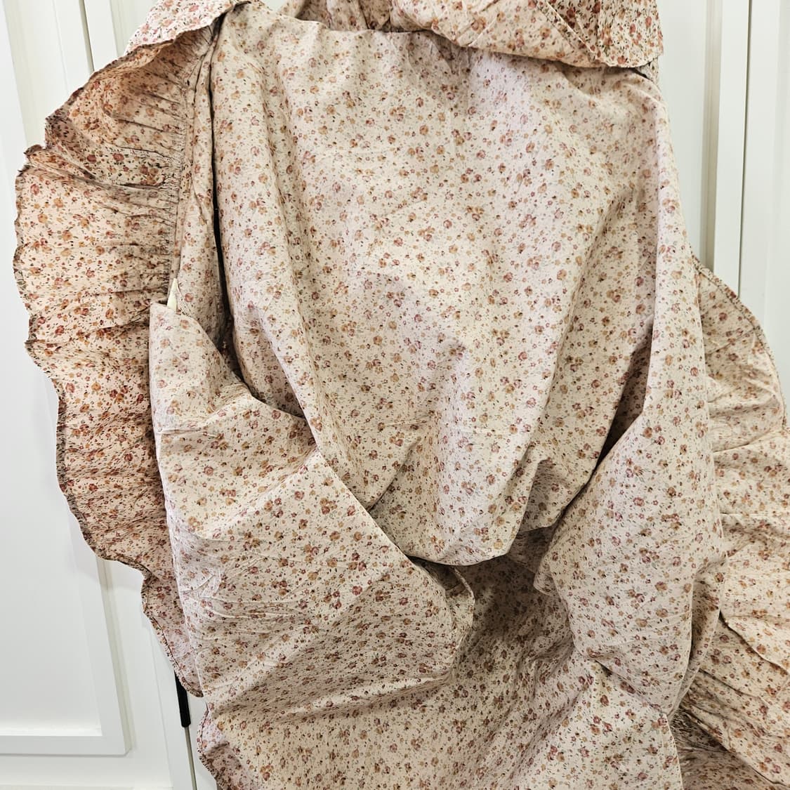 잔플라워 레이스 롱 원피스 상품이미지8