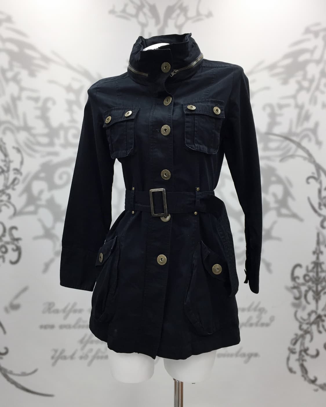 Dark Utility Command Belted Jacket 상품이미지4