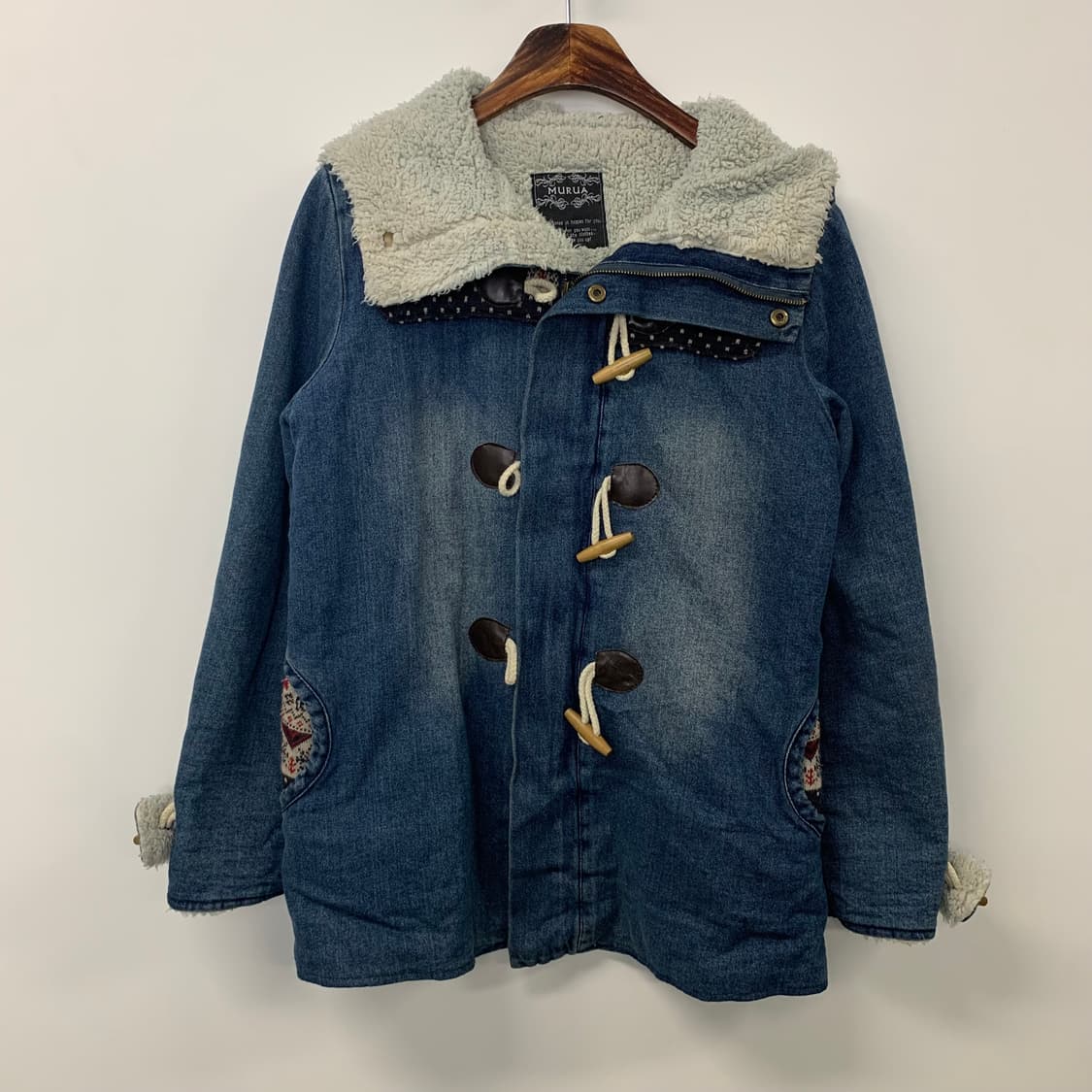 Vintage 빈티지 y2k 모리걸 더플 데님 자켓 상품이미지2