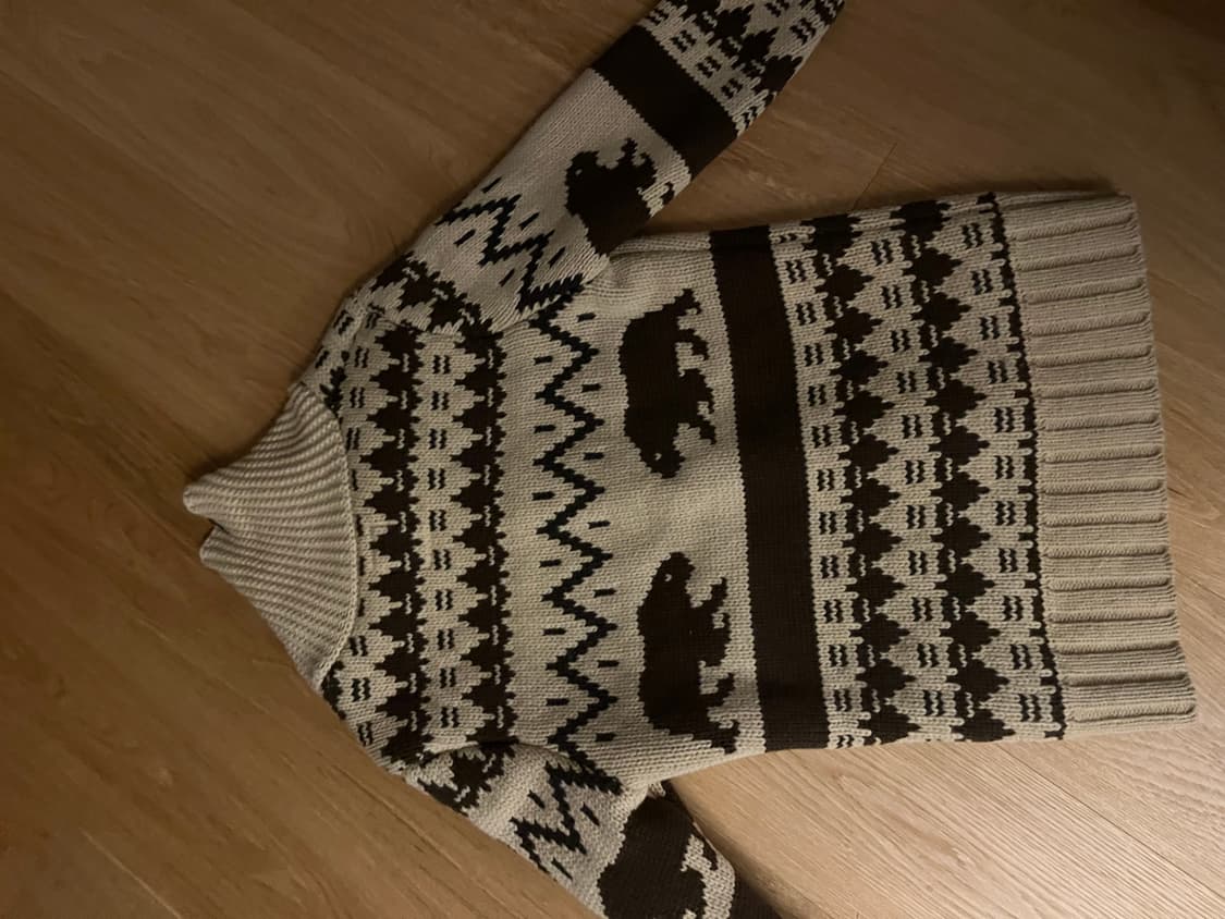 리바이스 베어 코위찬 니트 가디건 상품이미지3