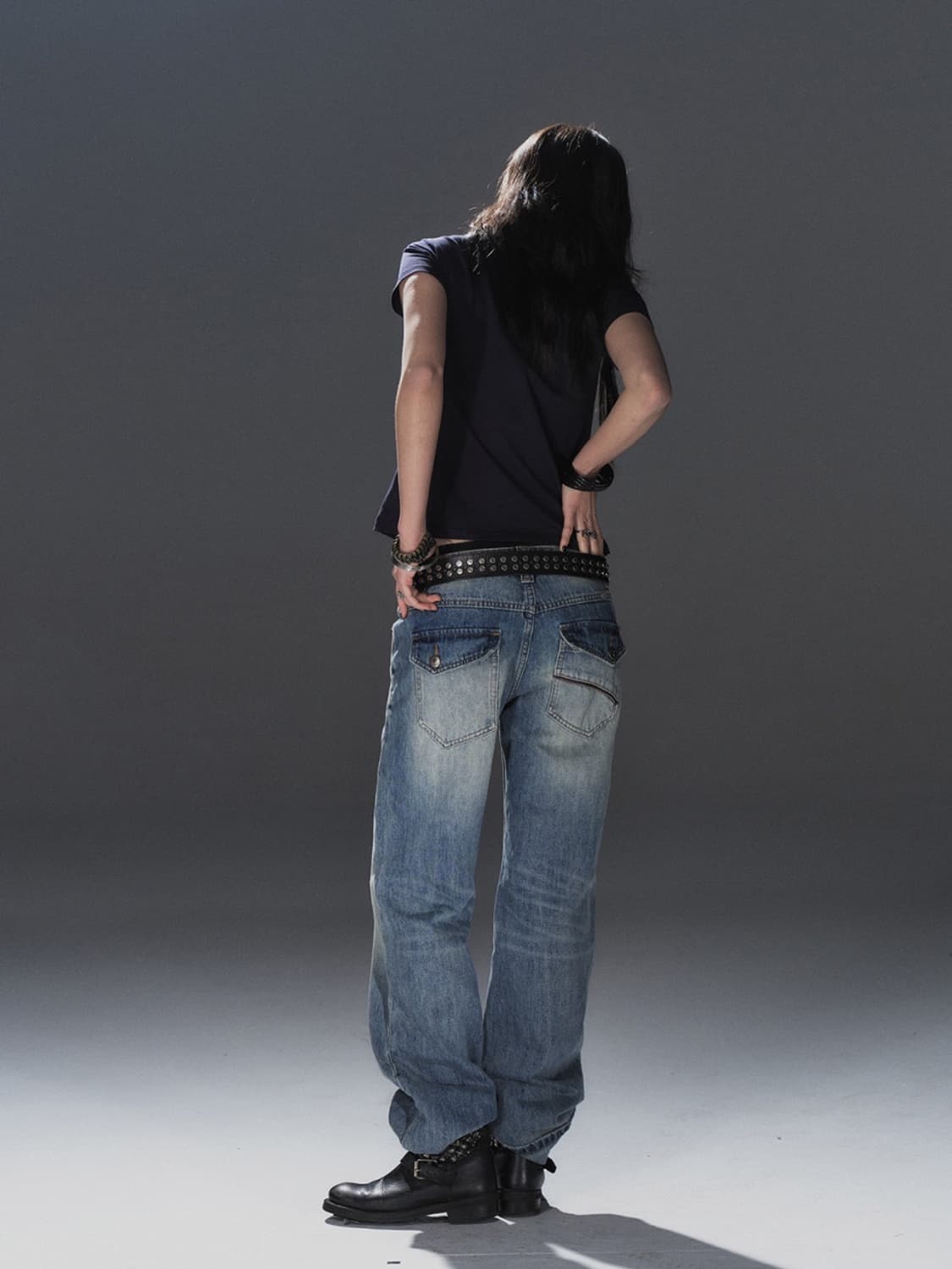Wear Andtear 웨어앤티어 Low-Rise Denim Pants 상품이미지3