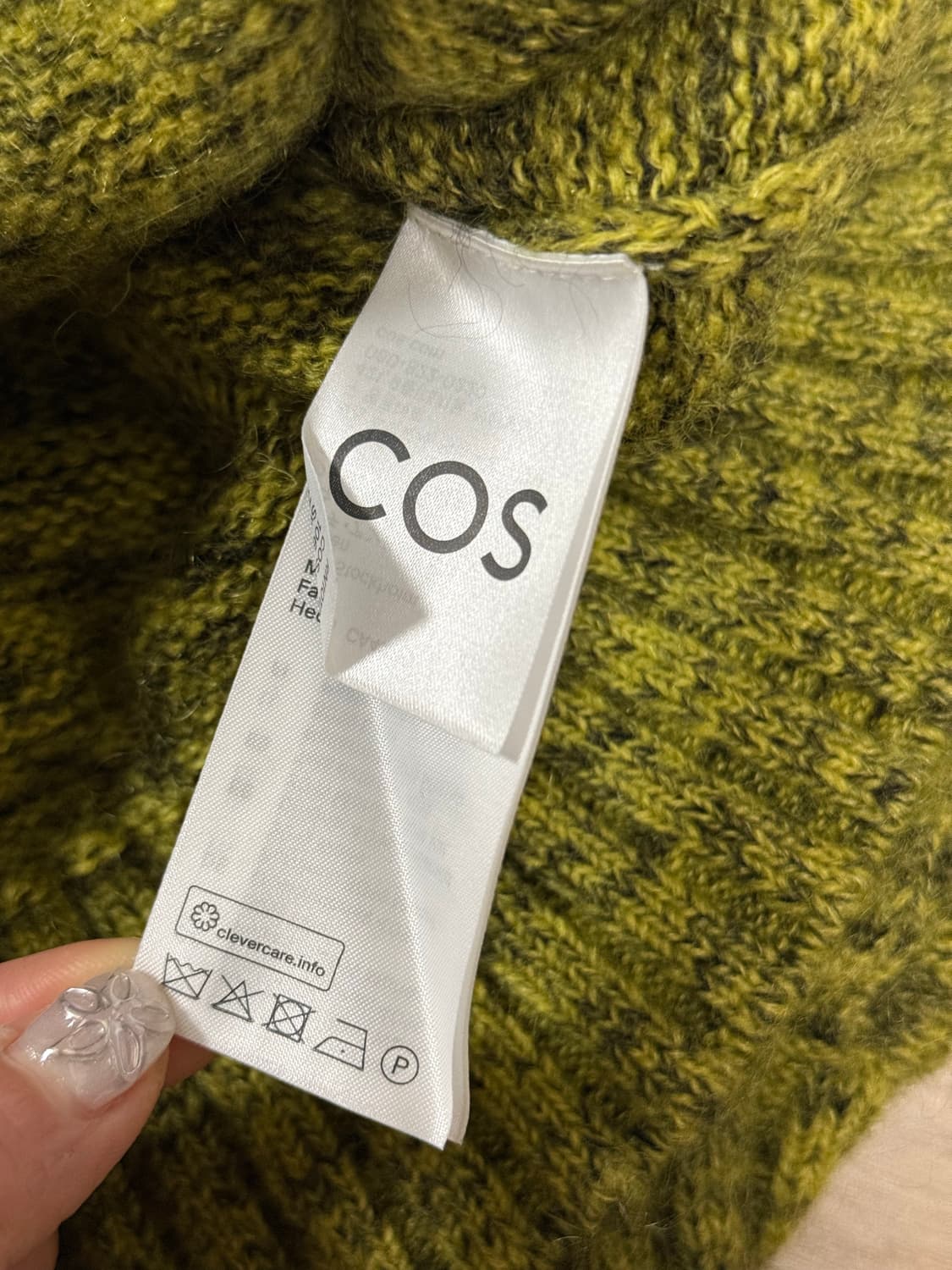 코스 cos 스페이스다이 모헤어 블렌드 스웨터 S 상품이미지7