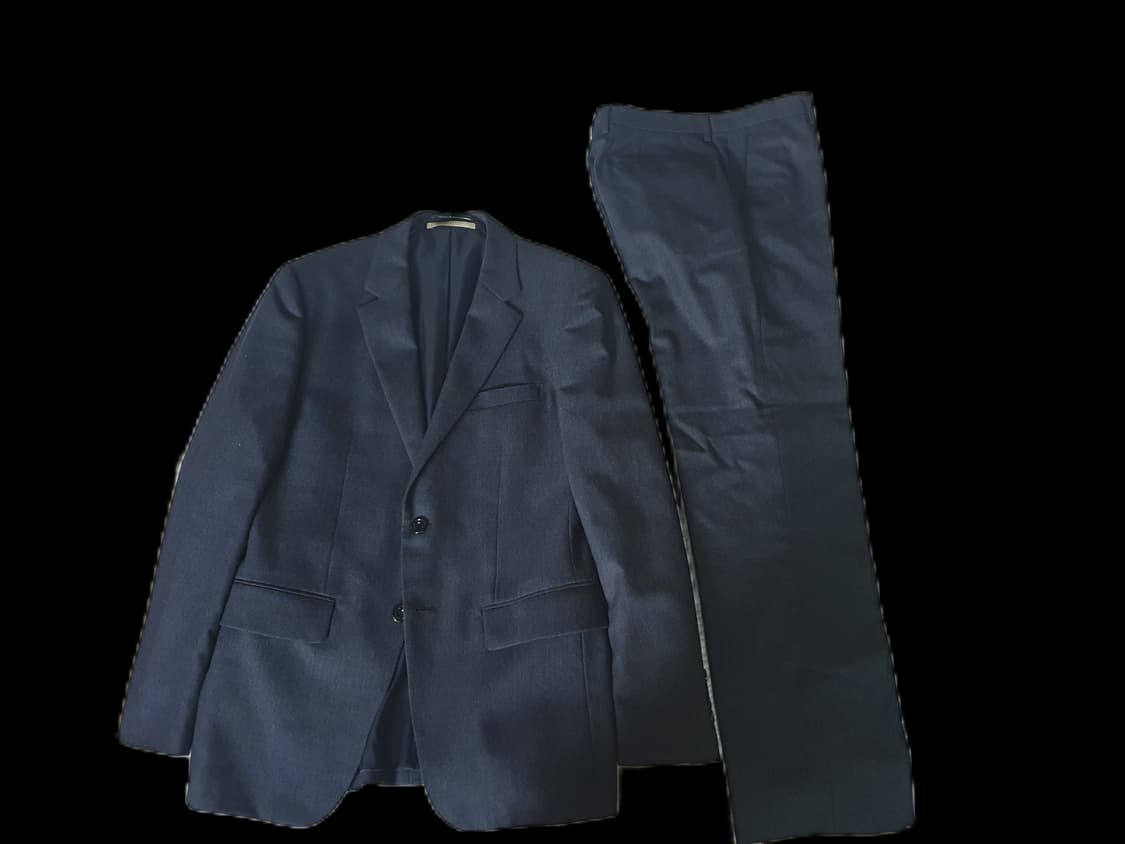 BON 울 양복 세트 다크 네이비 상품이미지1