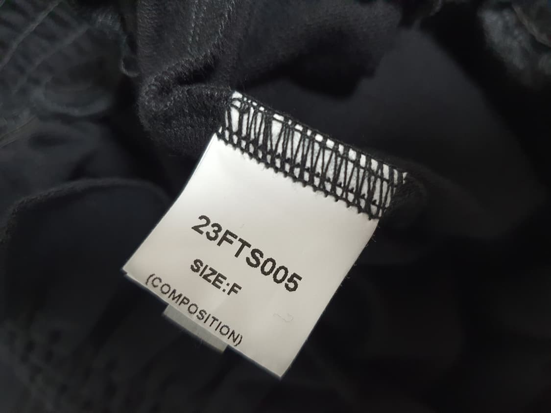 Js newyork 제이에스뉴욕 밴딩 프릴 후드맨투맨 f or s~m 상품이미지7