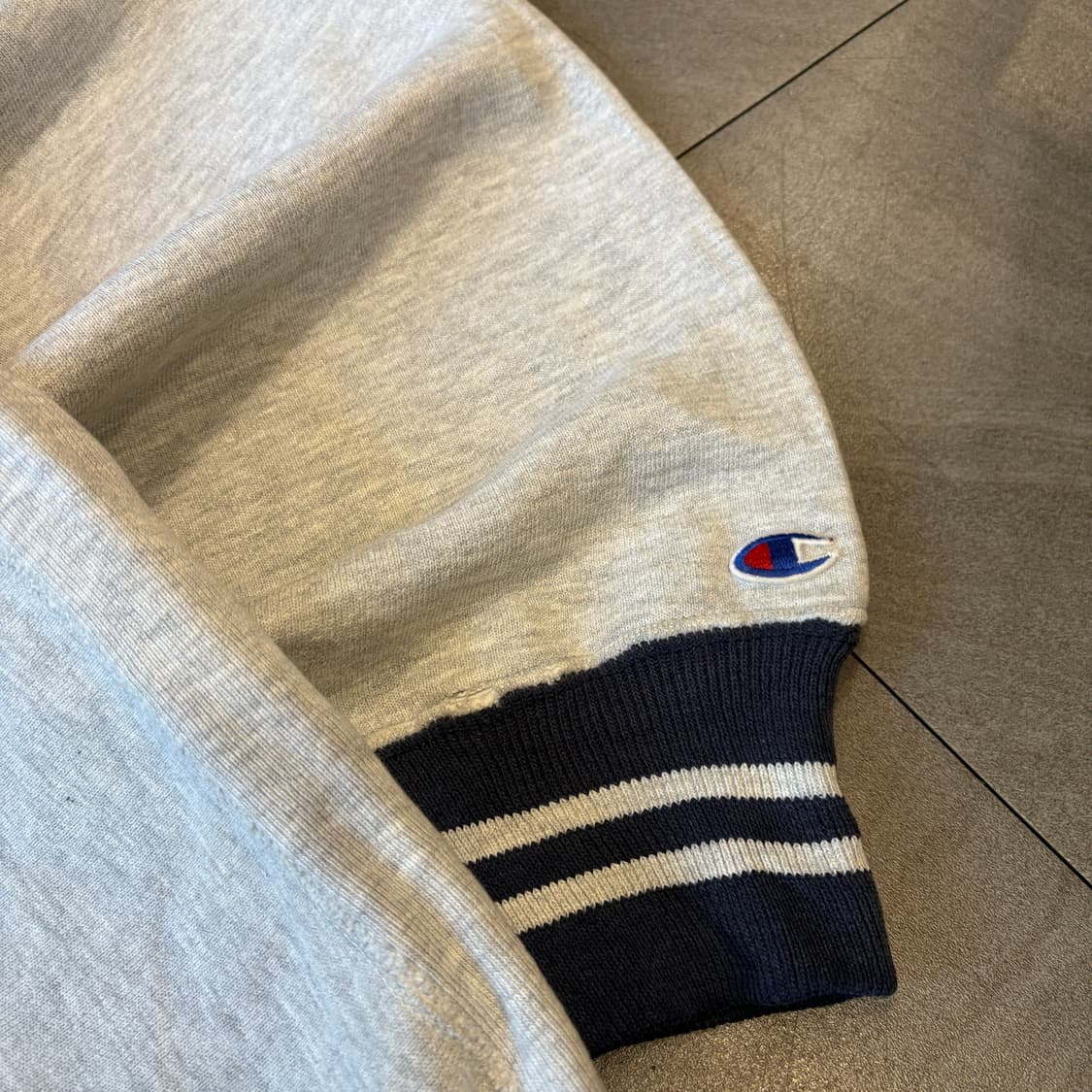 90년대 미국 생산 챔피온 리버스위브 멜란지 스웻셔츠  상품이미지7