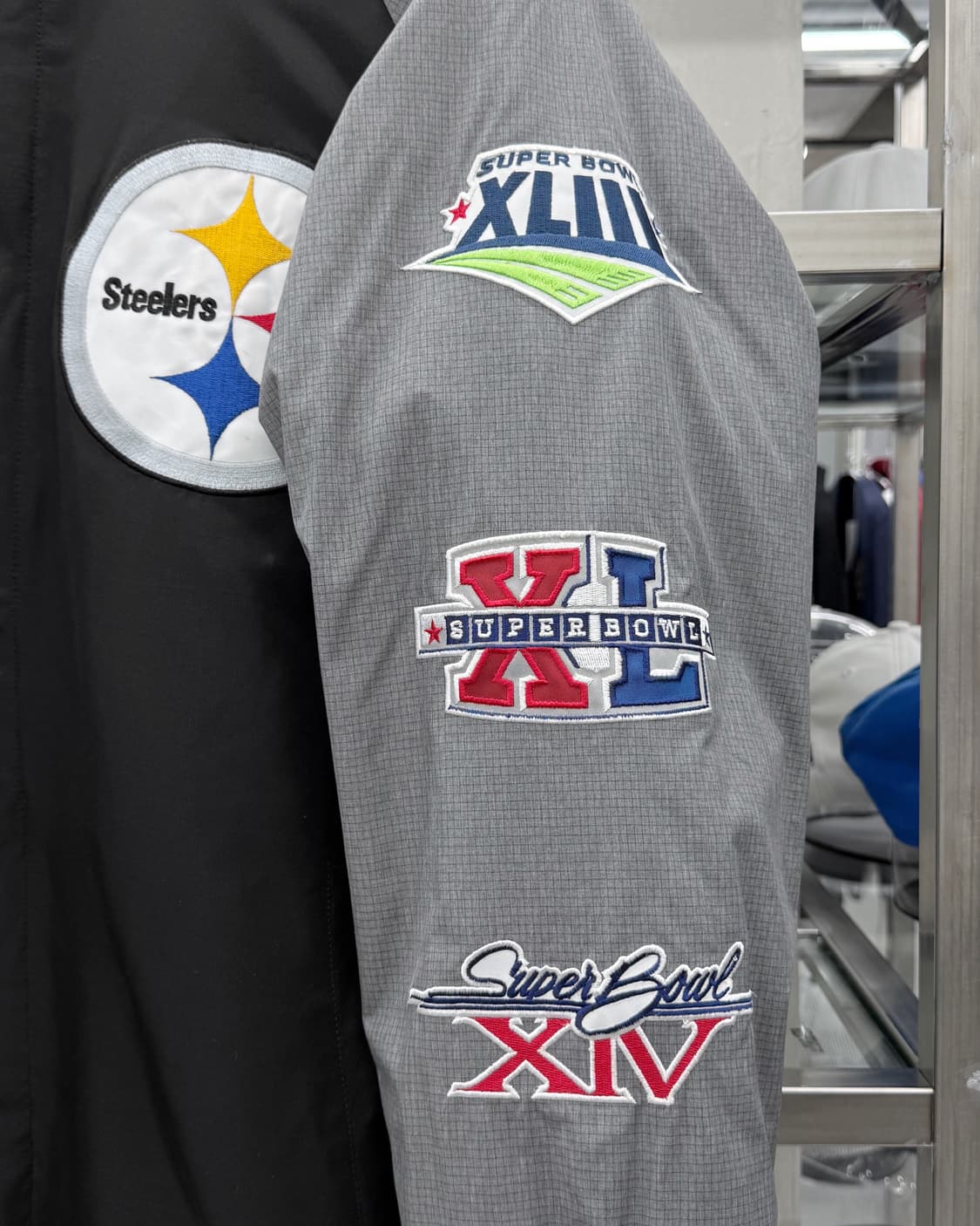 G-III SPORTS NFL 피츠버그 스틸러스 슈퍼볼 챔피언스 자켓 상품이미지7