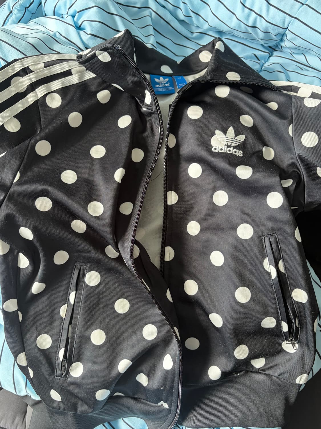 아디다스 우먼스 도트 파이어버드 져지 트랙탑 상품이미지1