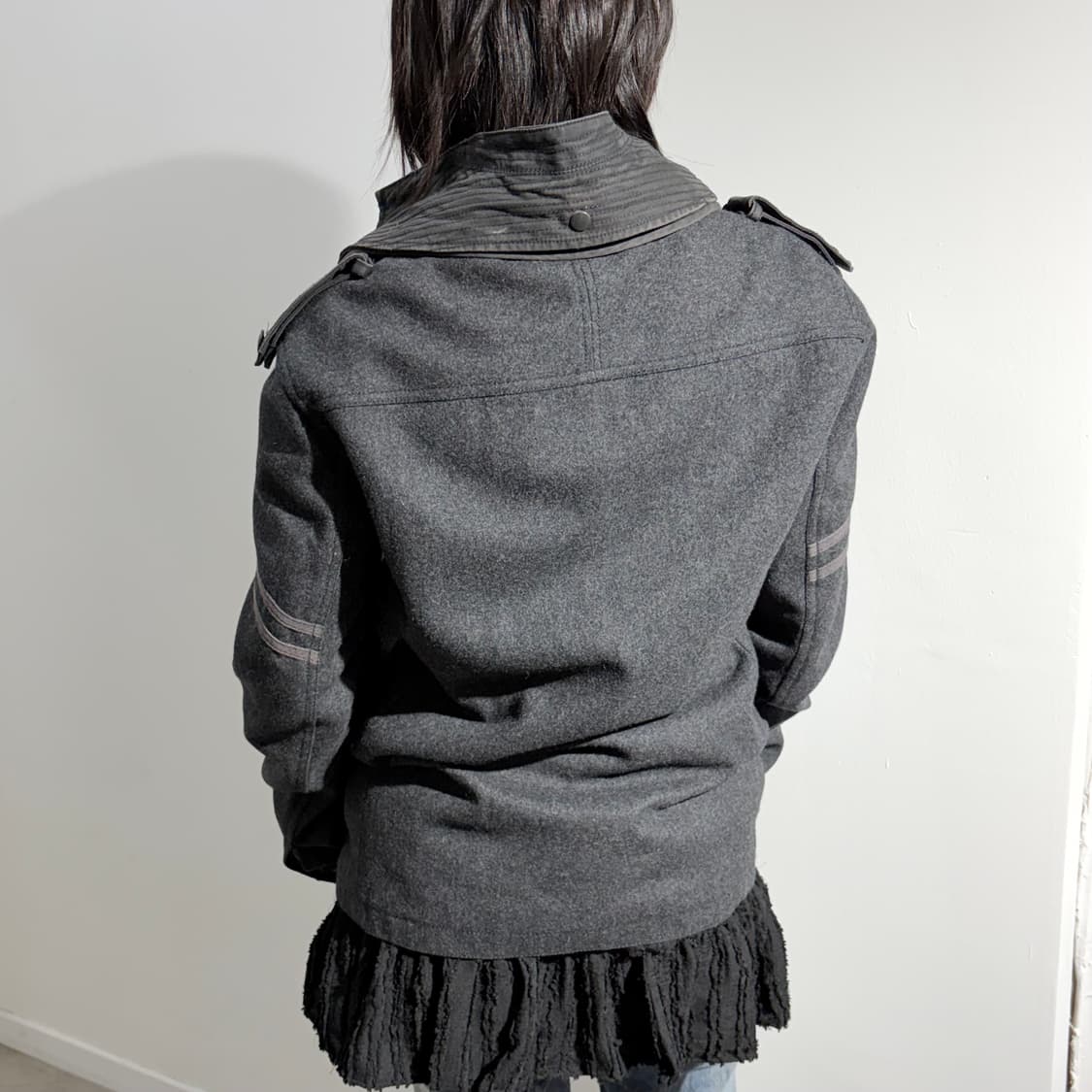 아르마니 익스체인지 밀리터리 울 자켓 상품이미지5