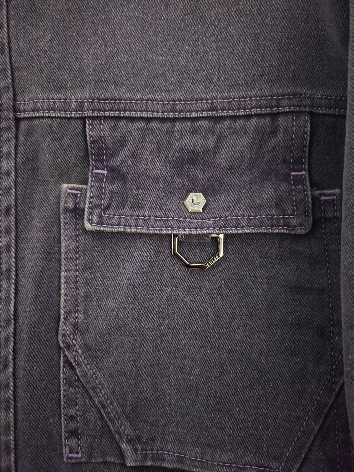 [거의 새것] 솔리드옴므 데님 셔츠 자켓 48 상품이미지3