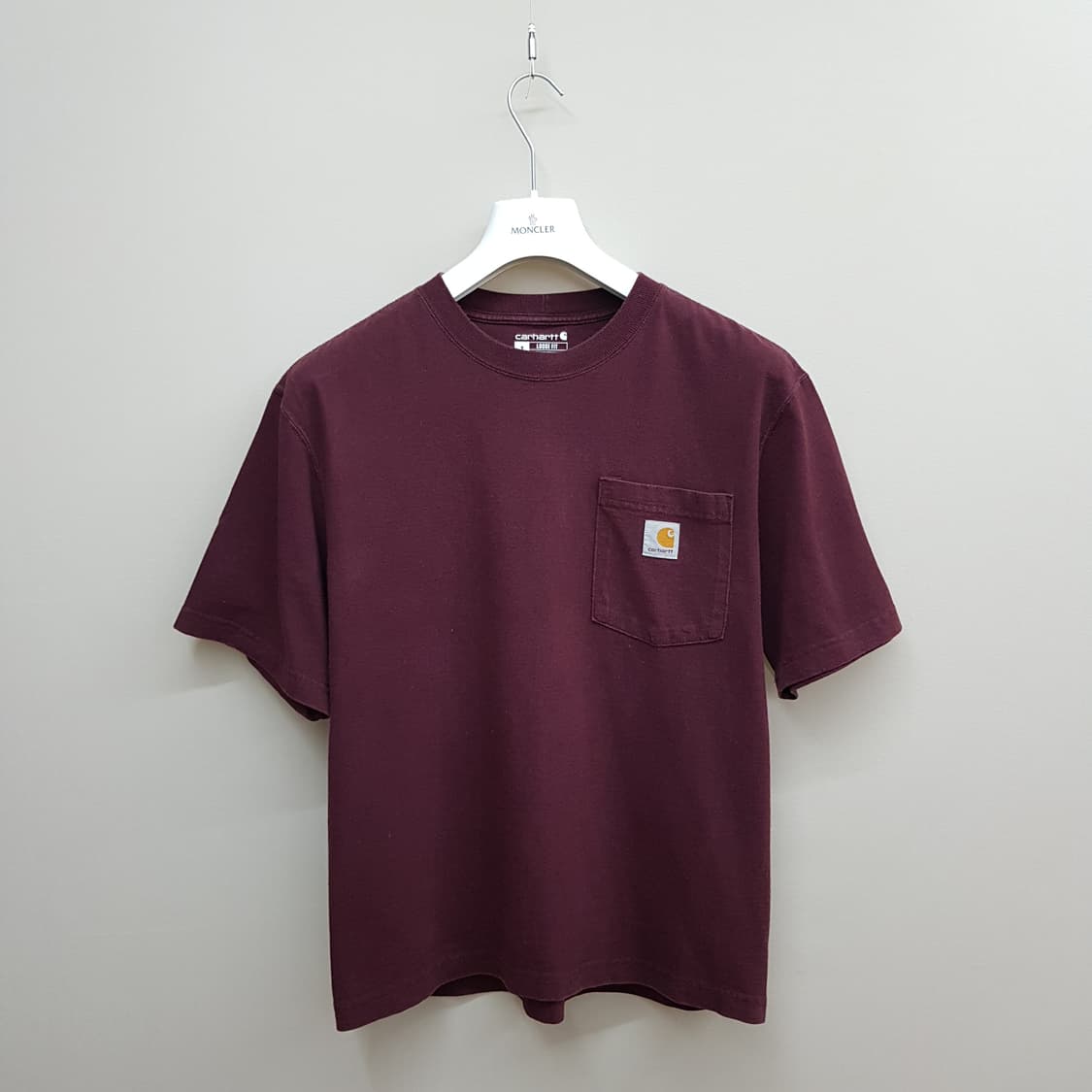 Carhartt 루즈핏 포켓 반팔 티셔츠 S사이즈 상품이미지1