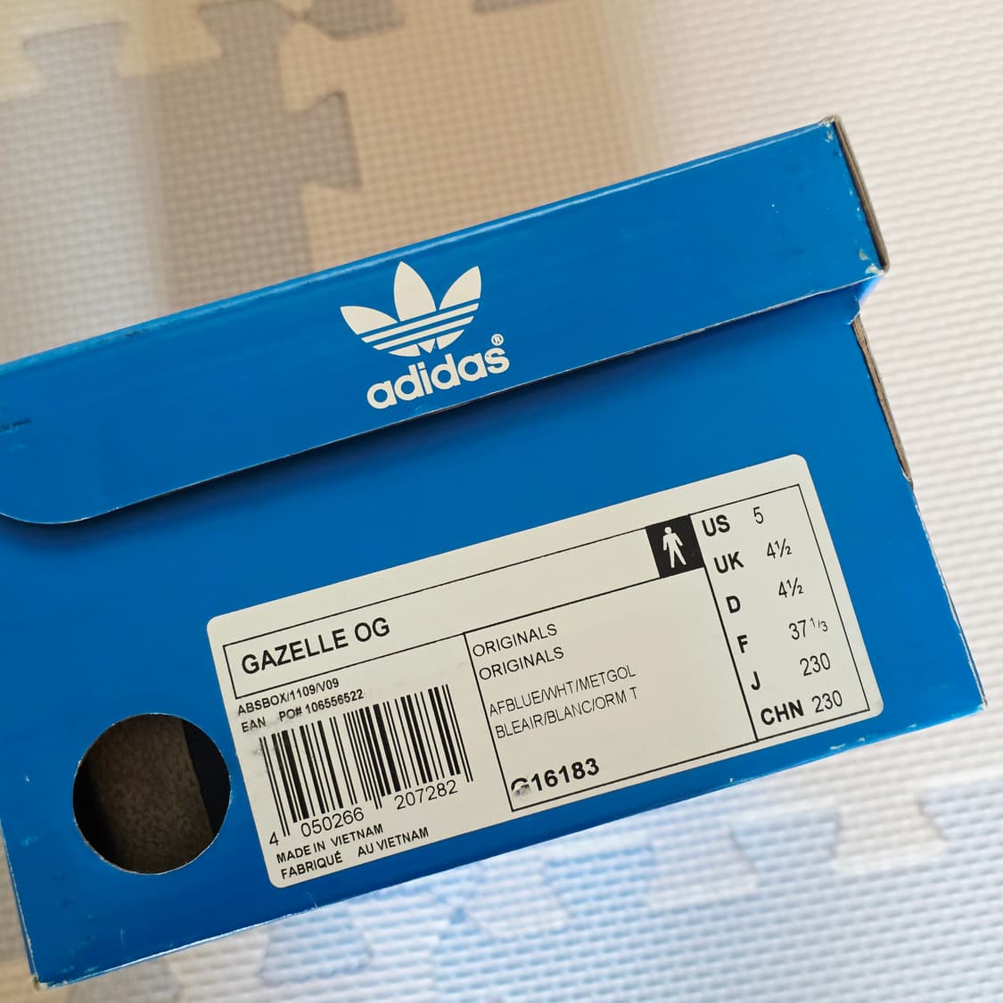 아디다스 가젤OG 빈티지 블루(230) 상품이미지6