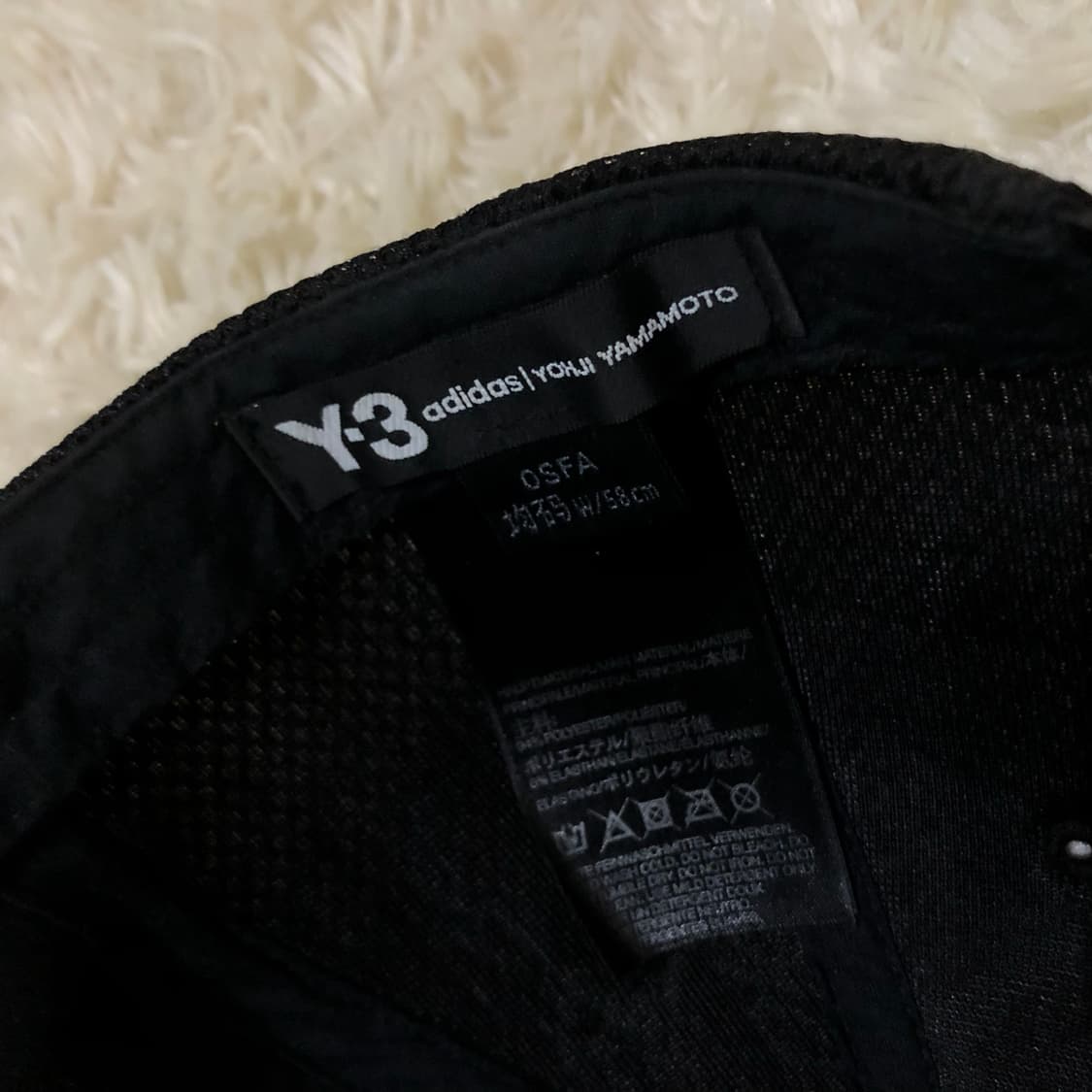 Y3 요지야마모토 볼캡 트러커 모자 상품이미지3