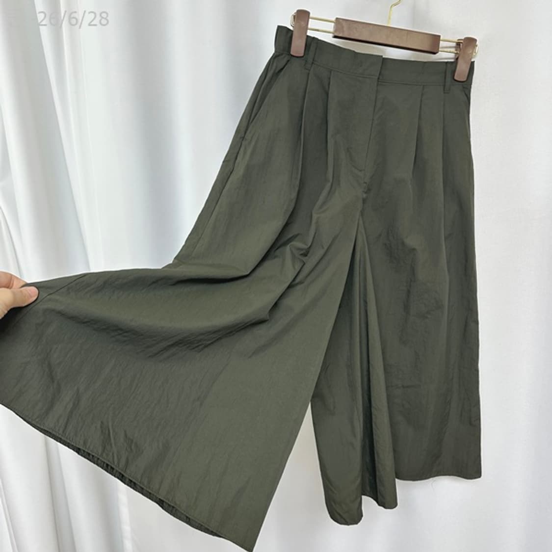 CHOR 여자 나일론 통넓은 바지 55 상품이미지3