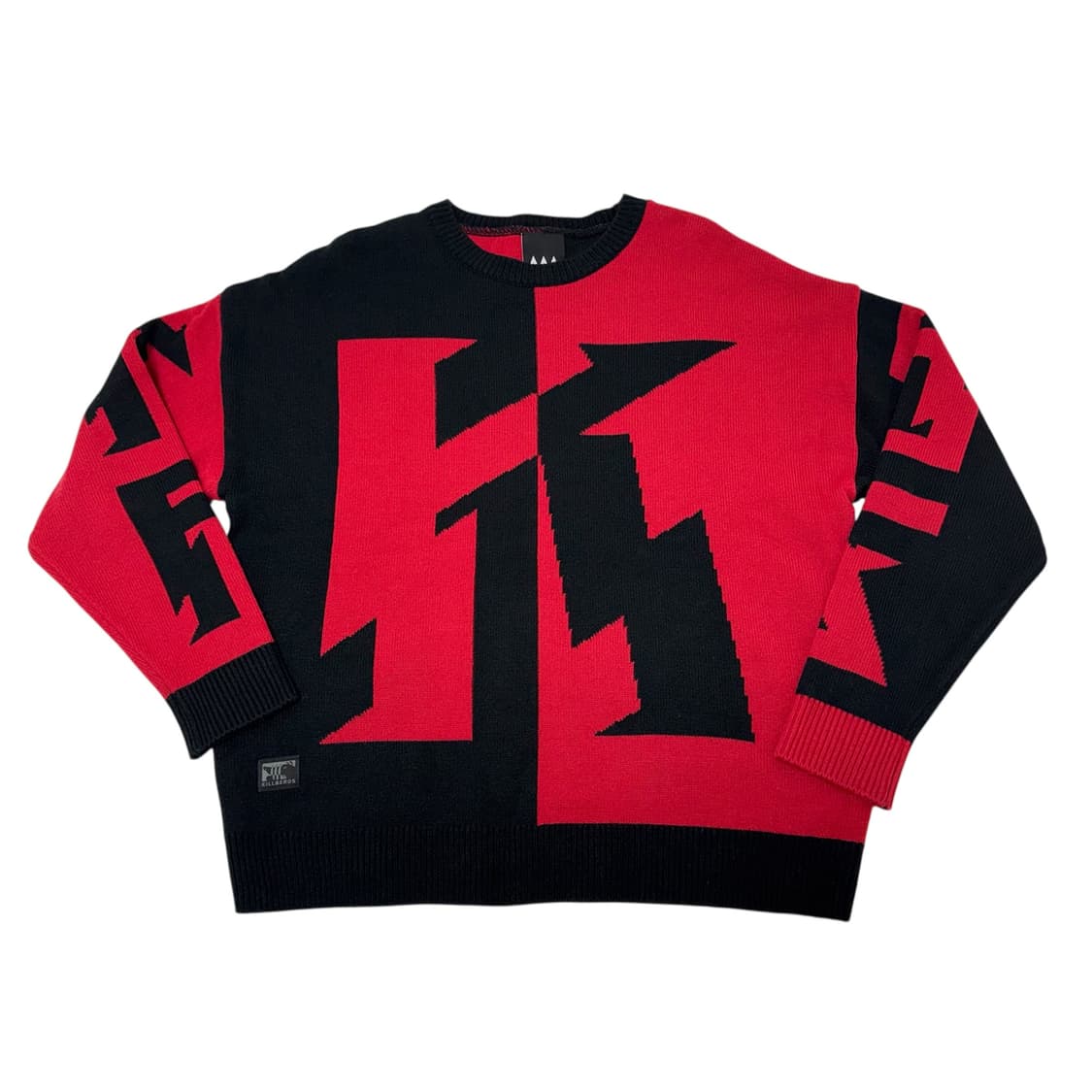 킬베로스 패턴 니트 L 상품이미지1