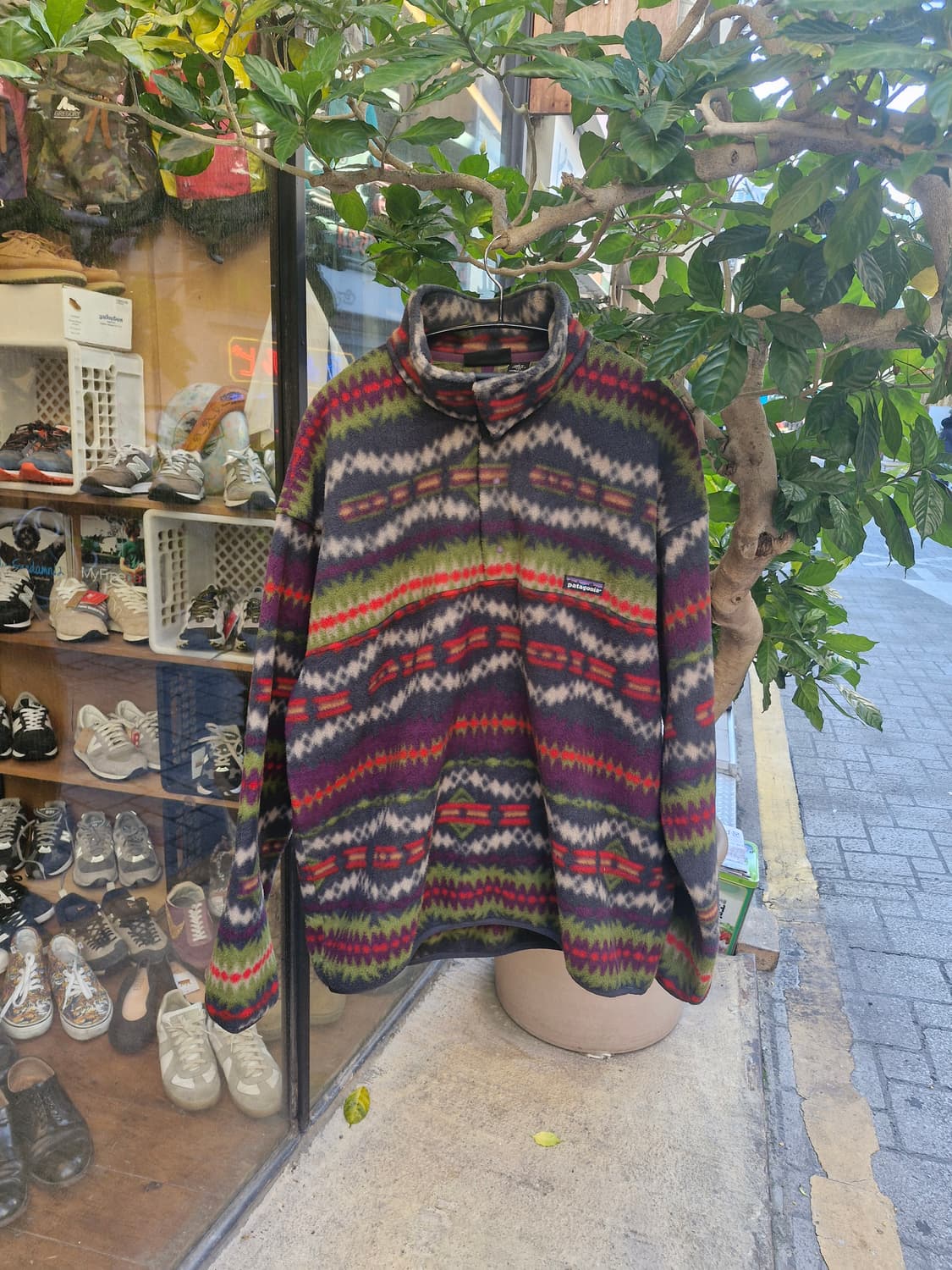 Z-234 파타고니아 신칠라 아즈텍 네이티브 80s 상품이미지1