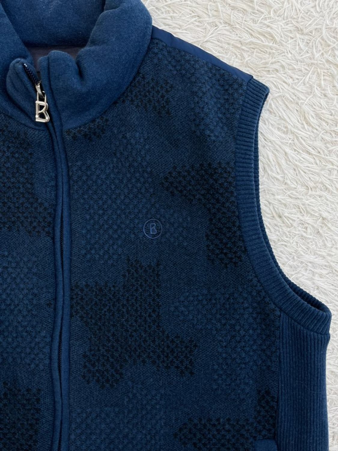 보그너 구스다운 니트 조끼/#641 상품이미지2