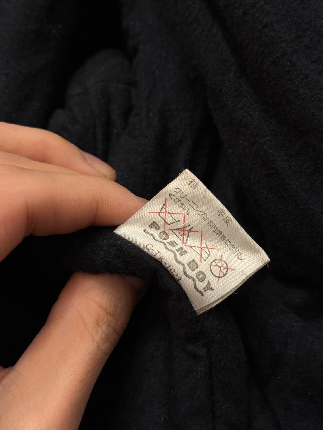 XL) POSHBOY 5th Leather Arm Varsity Jack 상품이미지10