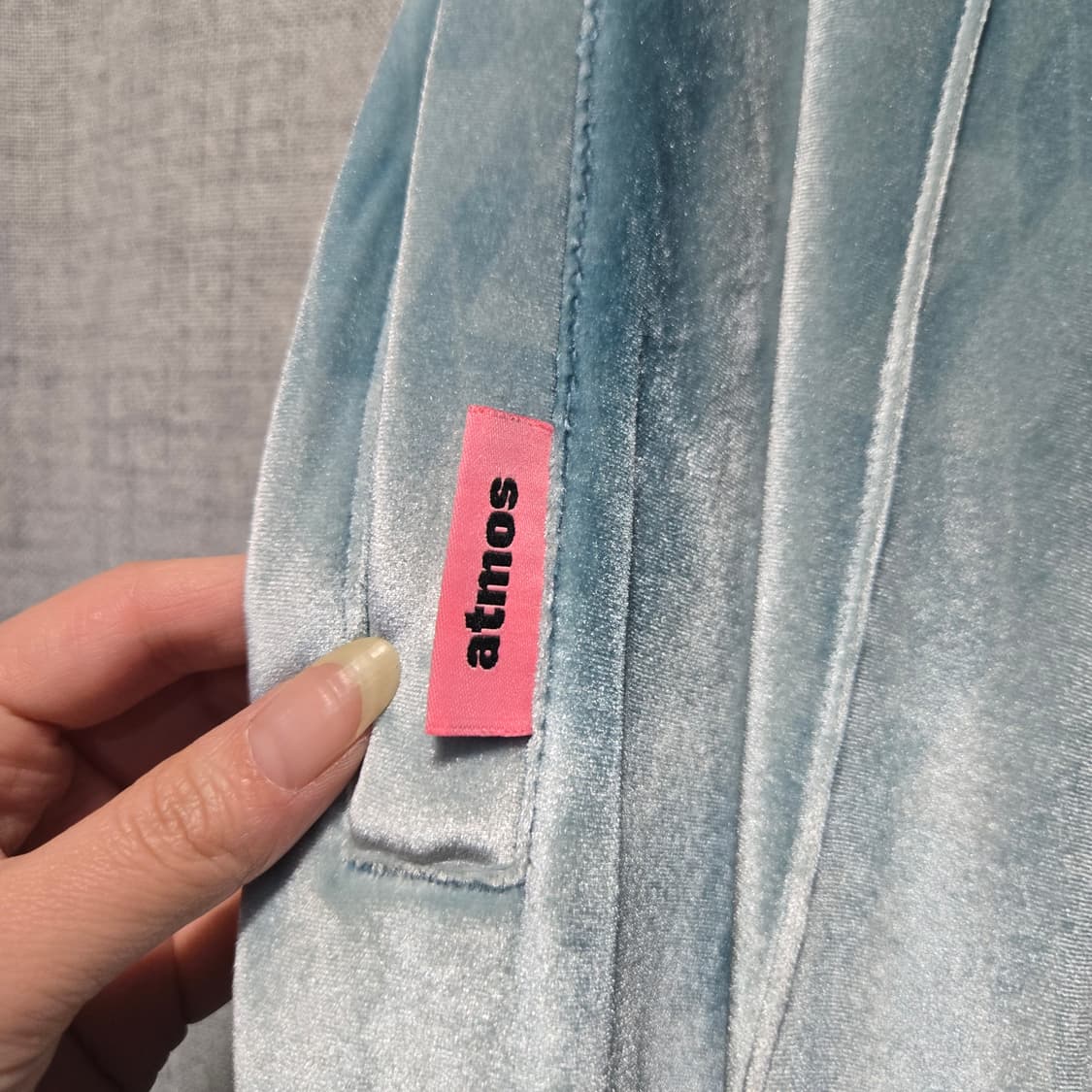 널디 아트모스 벨벳 트랙 팬츠  상품이미지5