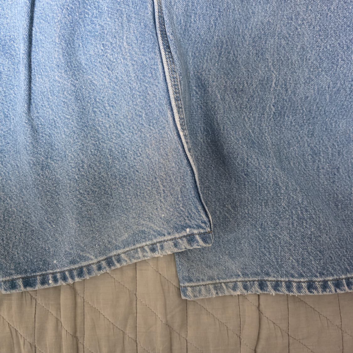 [38X34] 00s 빈티지 칼하트 더블니 B73 DST 데님팬츠 B-8 상품이미지8