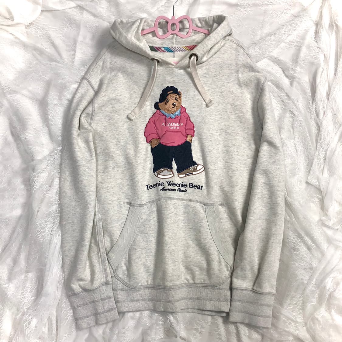 티니위니 대대장 백멜란지 아방 후디 상품이미지1