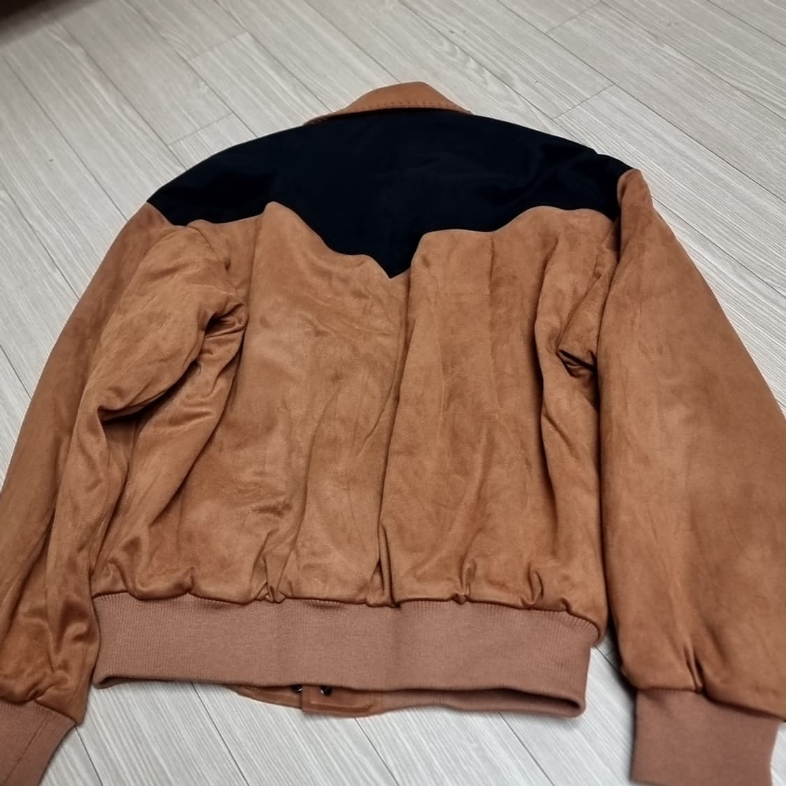 빈티지 신슐레이트스웨이드 웨스턴 스타일 자켓 브라운(105) 상품이미지5