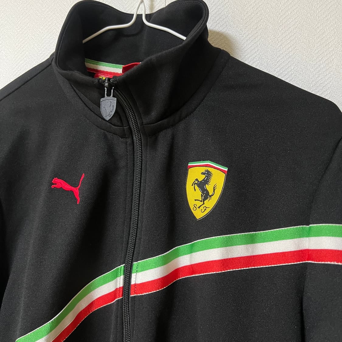 푸마 페라리 트랙탑 져지 블랙 L 상품이미지2