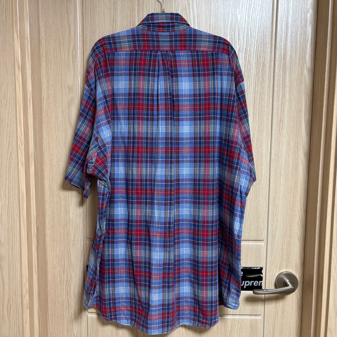 XXL / 블레이크 / 폴로 반팔 체크 셔츠 상품이미지6