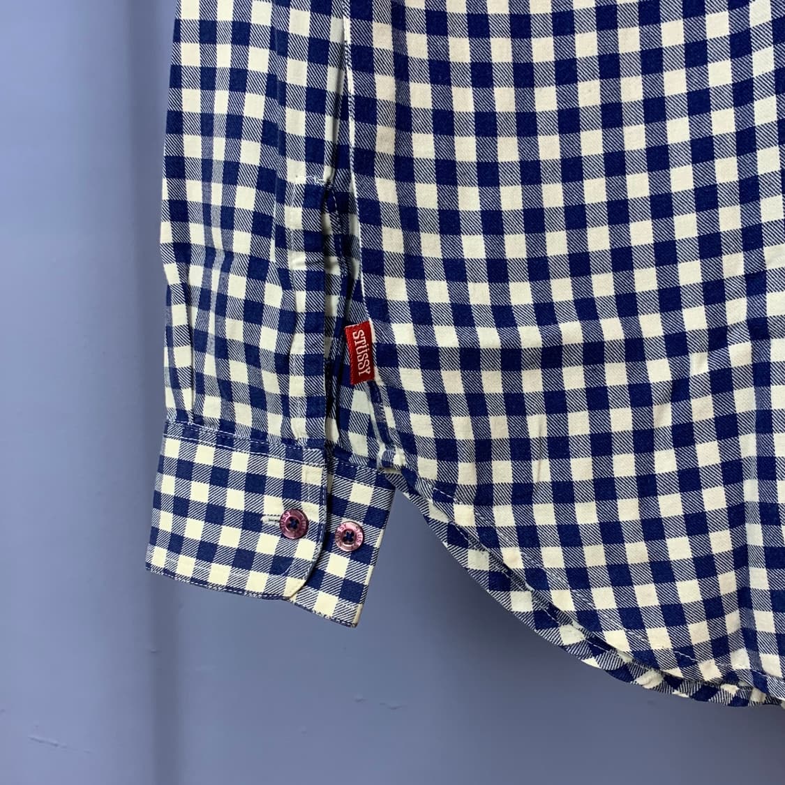스투시 체크 셔츠 상품이미지5