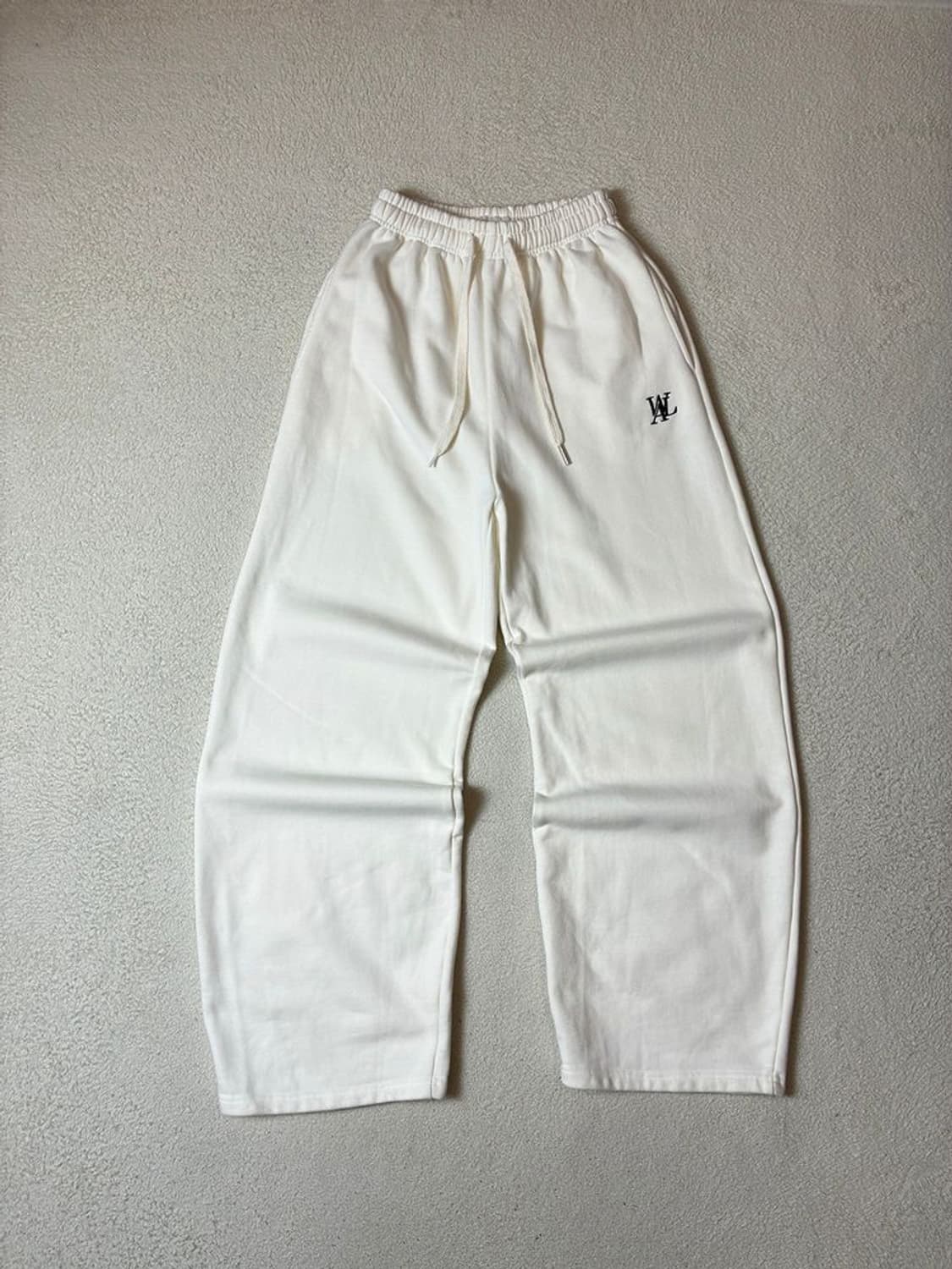 우알롱 시그니처 코튼 와이드 팬츠 PN7786  상품이미지1