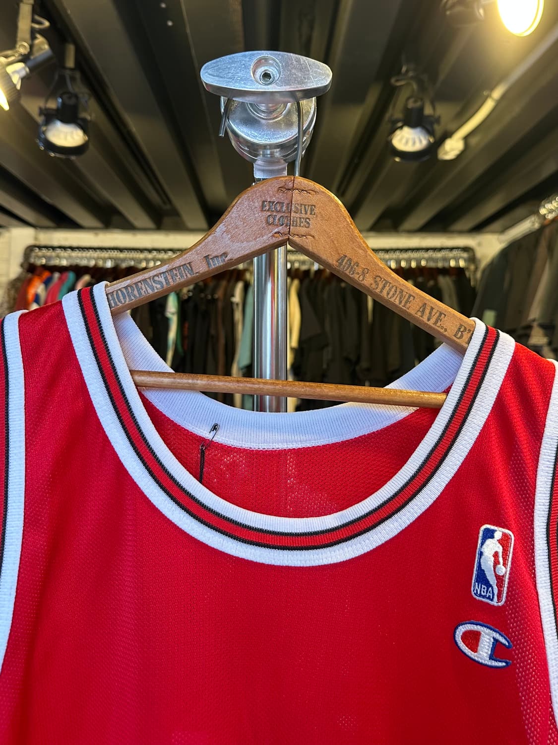 90s 챔피온 NBA 애슬레틱 마이클조던 메쉬 져지 상품이미지3