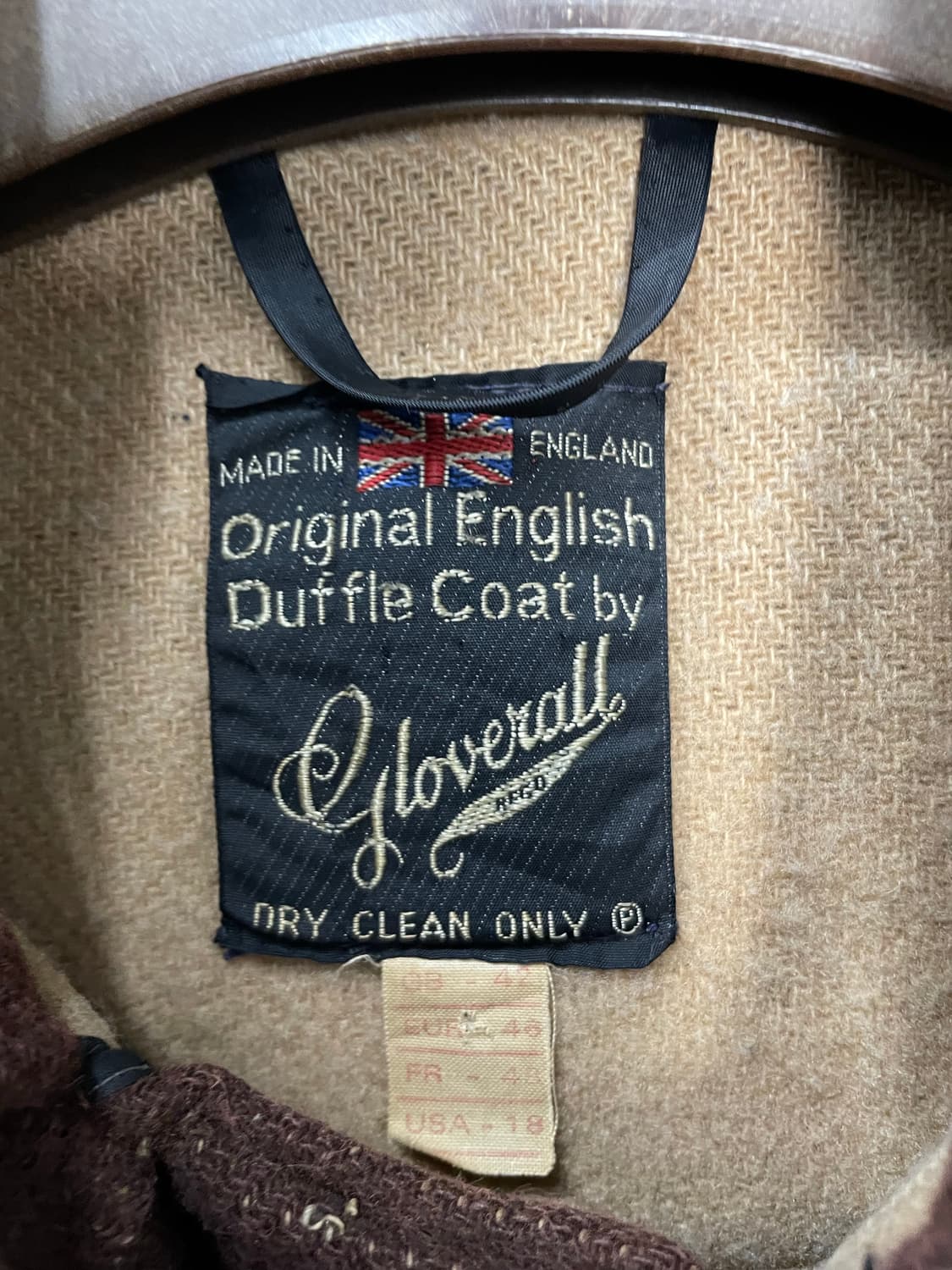 글로버올 브라운 더플 코트 H1390 상품이미지5