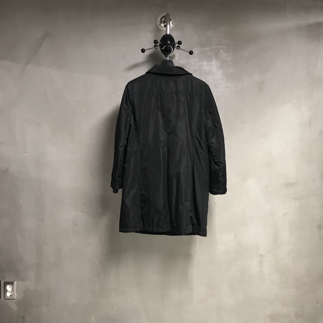 프라다 블랙 코트 38(W) 상품이미지7