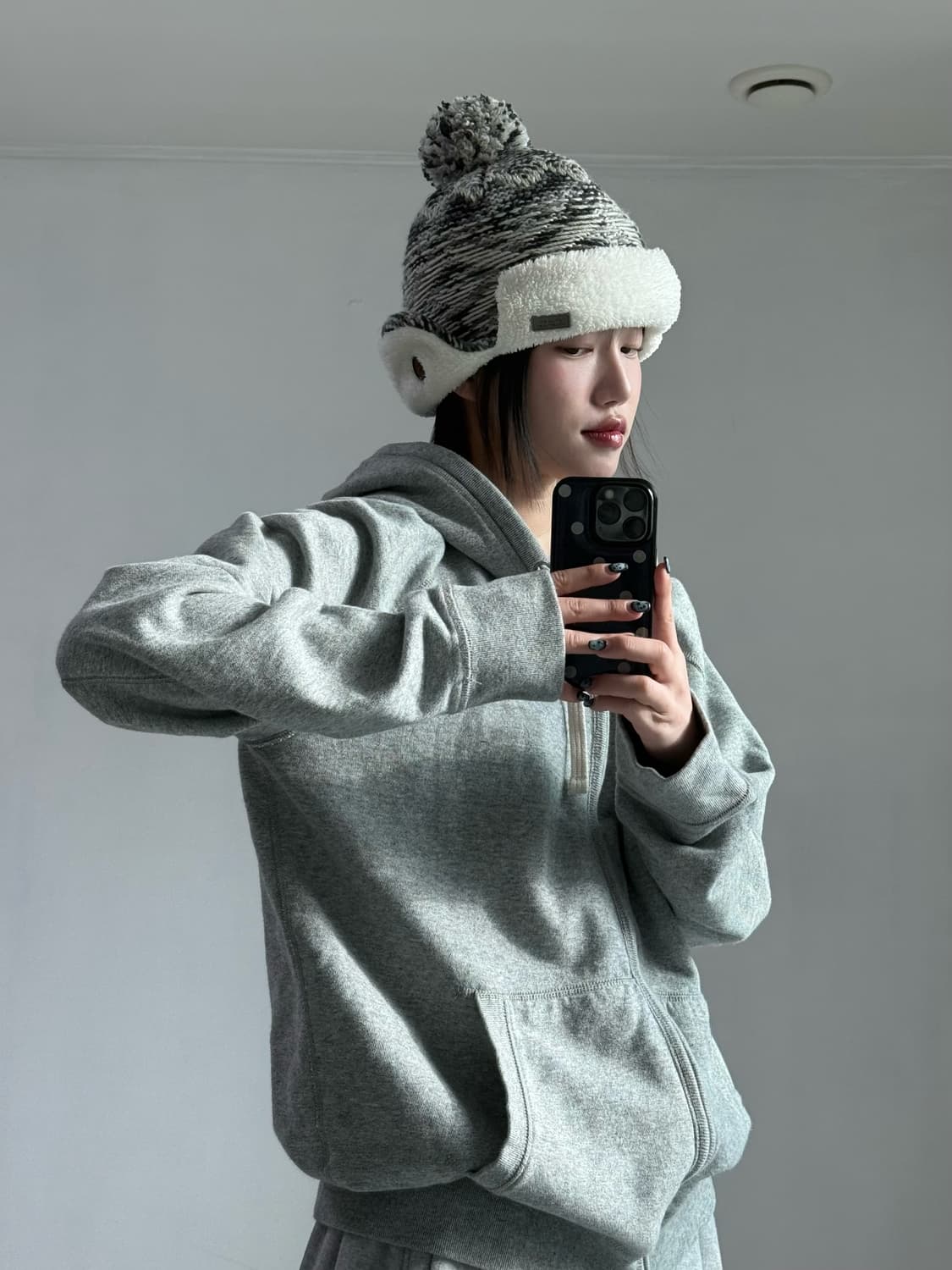 질스튜어트 이어캡 비니 상품이미지4