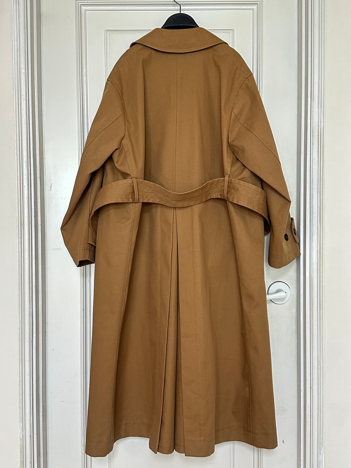 [새제품] 자라 x 스튜디오니콜슨 오버사이즈 트렌치코트 브라운 상품이미지3