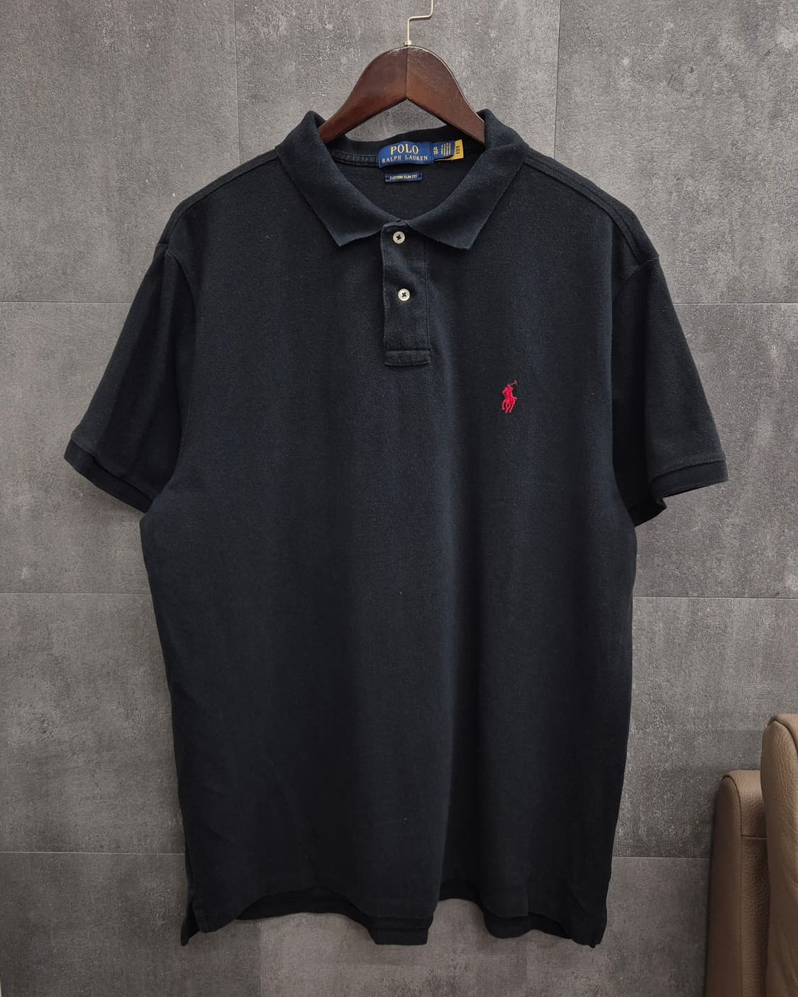 Polo  커스텀 슬림핏 반팔 폴로 셔츠 XL 상품이미지1