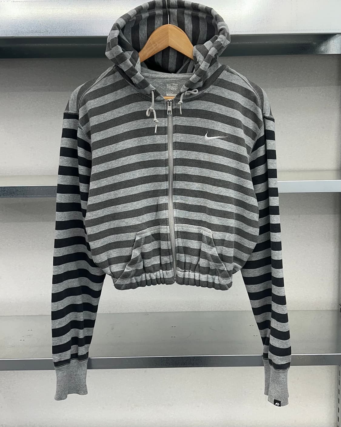 (WOMEN)나이키 크롭 후드집업-M1474 상품이미지2