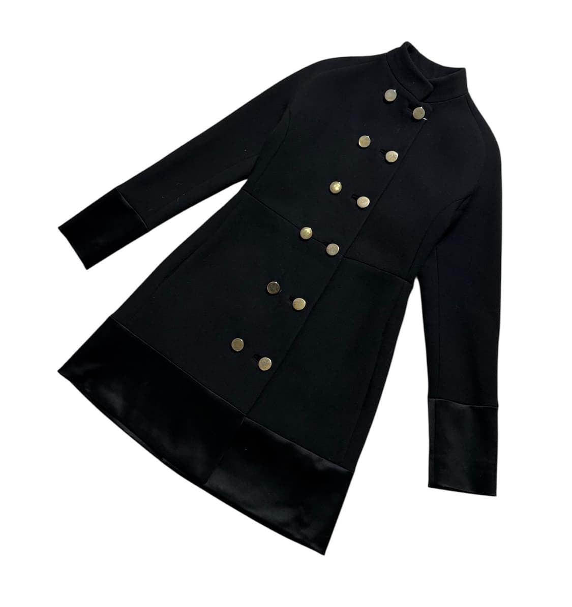 발렌시아가 더블 브레스티드 금장B 롱 코트 상품이미지3