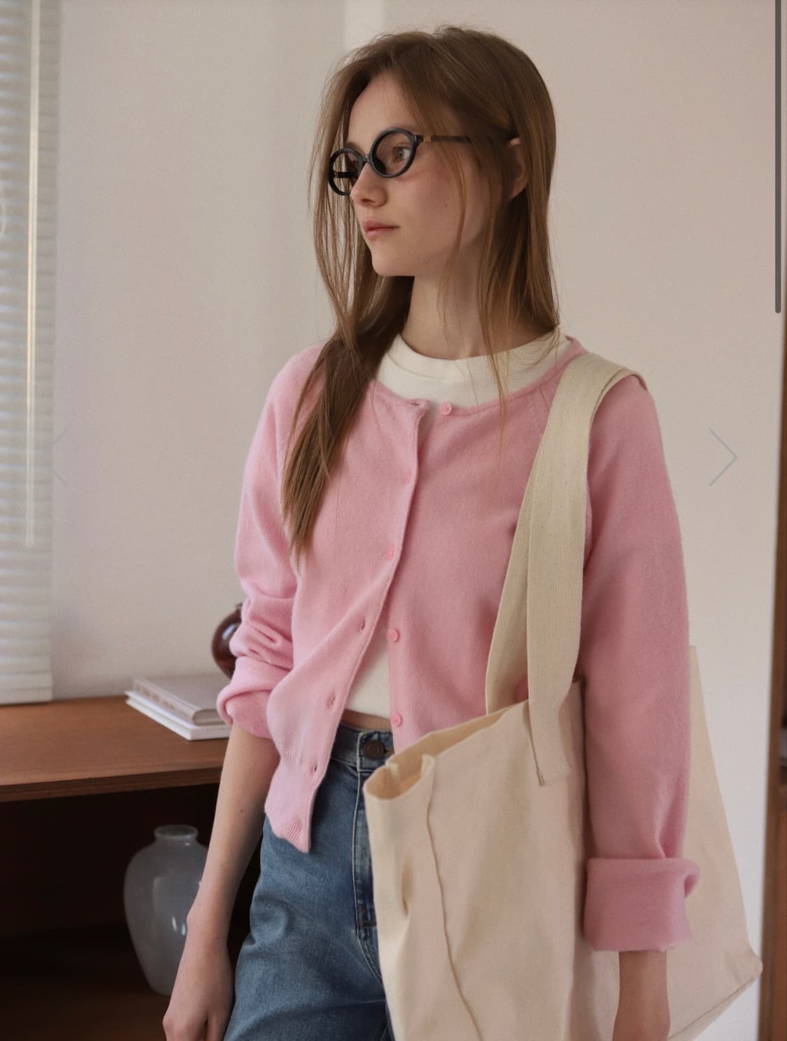 fnd fnd 픈드픈드 울캐시미어 가디건 상품이미지1