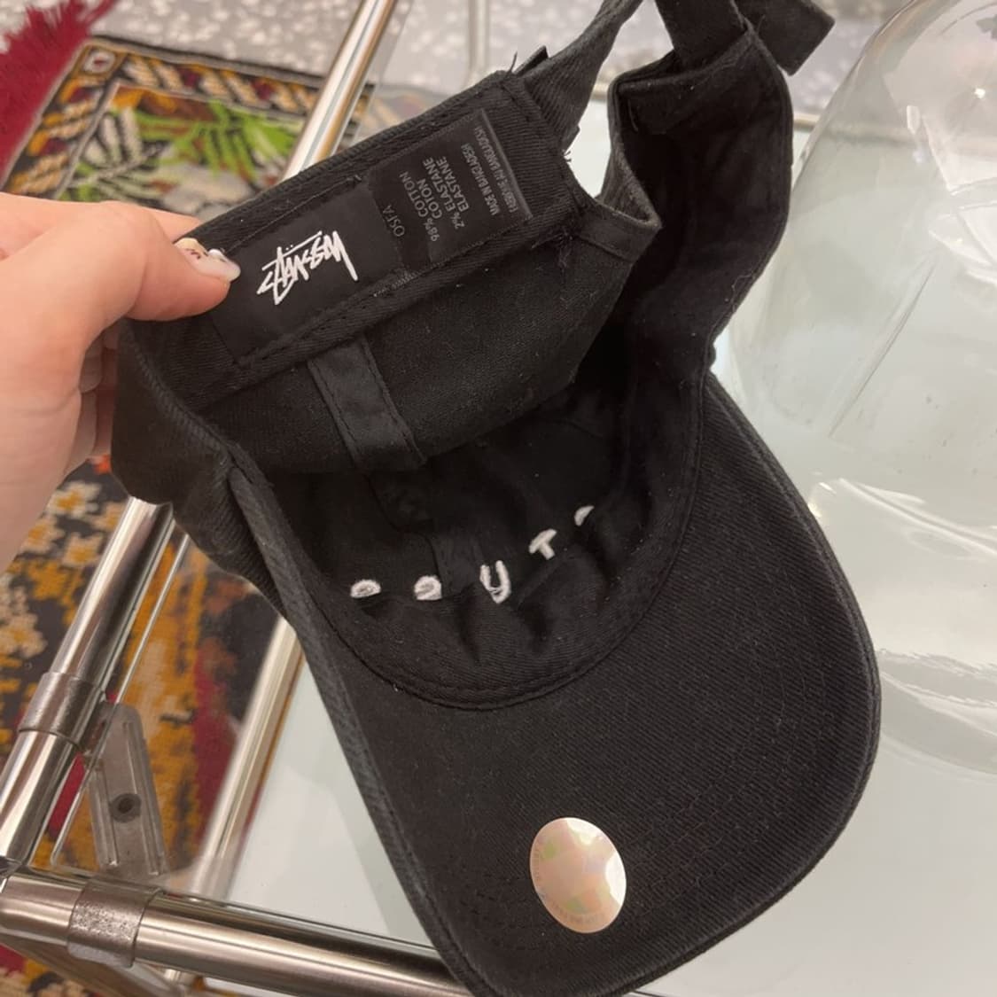 스투시 빈티지 스펠아웃 야구모자 볼캡 C06298 상품이미지4