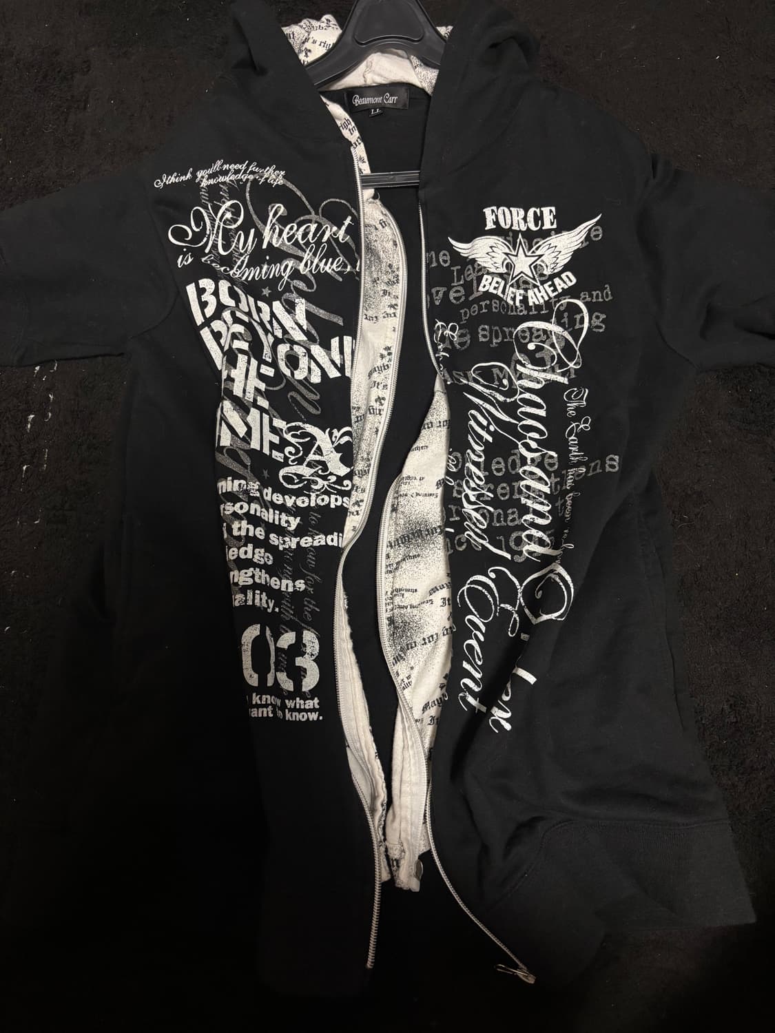 펑크 레터링 후집 상품이미지1